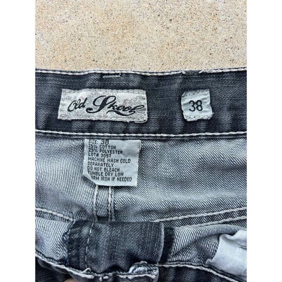 Vintage Old Skool Baggy Hip Hop Skater Denim Jeans Size 38 A3 - Picture 4 of 7